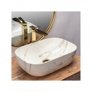 Умывальник Rea Belinda Shiny Aiax - общий вид