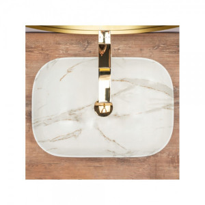 Умывальник Rea Belinda Shiny Aiax - вид сверху