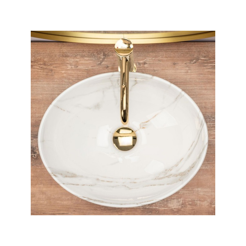 Умывальник Rea Sofia Shiny Aiax - вид сверху