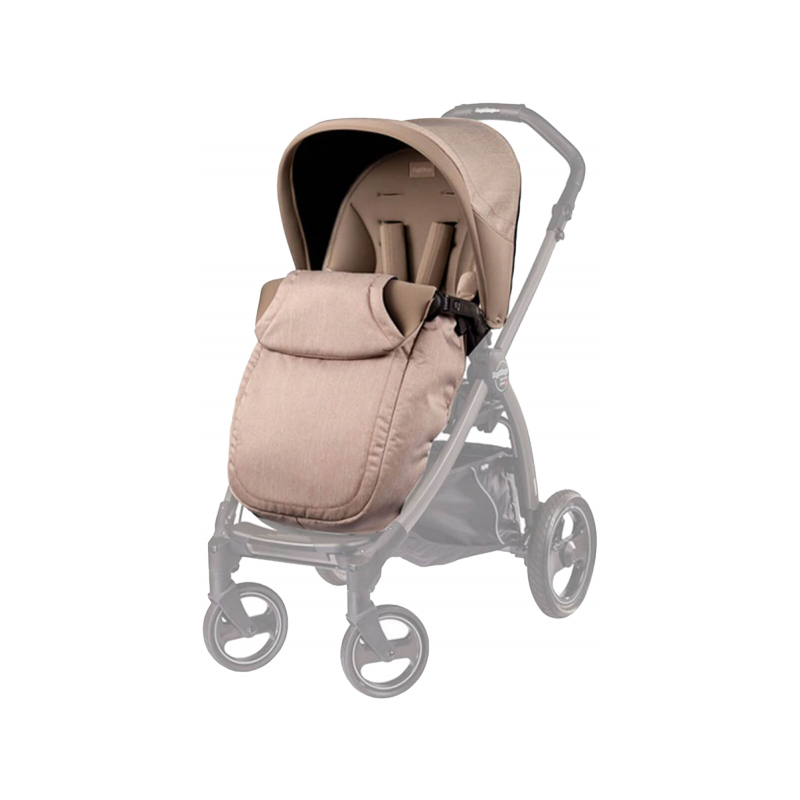Прогулочный блок для коляски Peg-Perego Seat Pop Up Cream с шасси