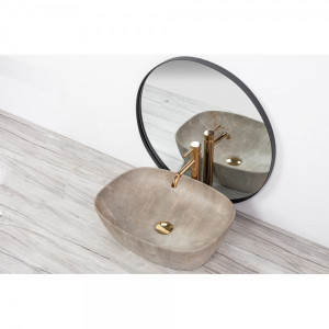 Умывальник Rea Freja Biege - вид в интерьере