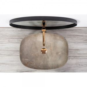 Умывальник Rea Freja Biege - вид сверху