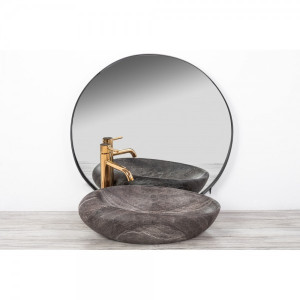 Умывальник Rea Roxy A Stone - вид спереди