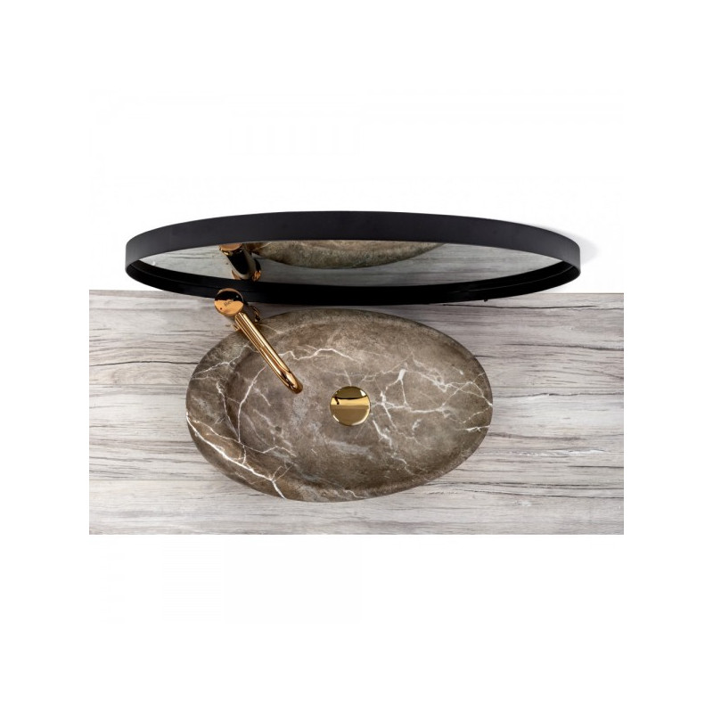 Умывальник Rea Roxy B Stone Nature - вид сверху