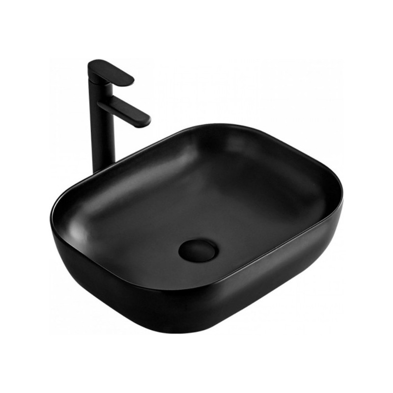 Умывальник Rea Belinda Black Matt