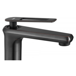 Смеситель Rea Blade REA-B9974 черный рычаг