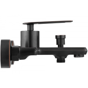 Смеситель Rea Blade REA-B9975 черный сбоку