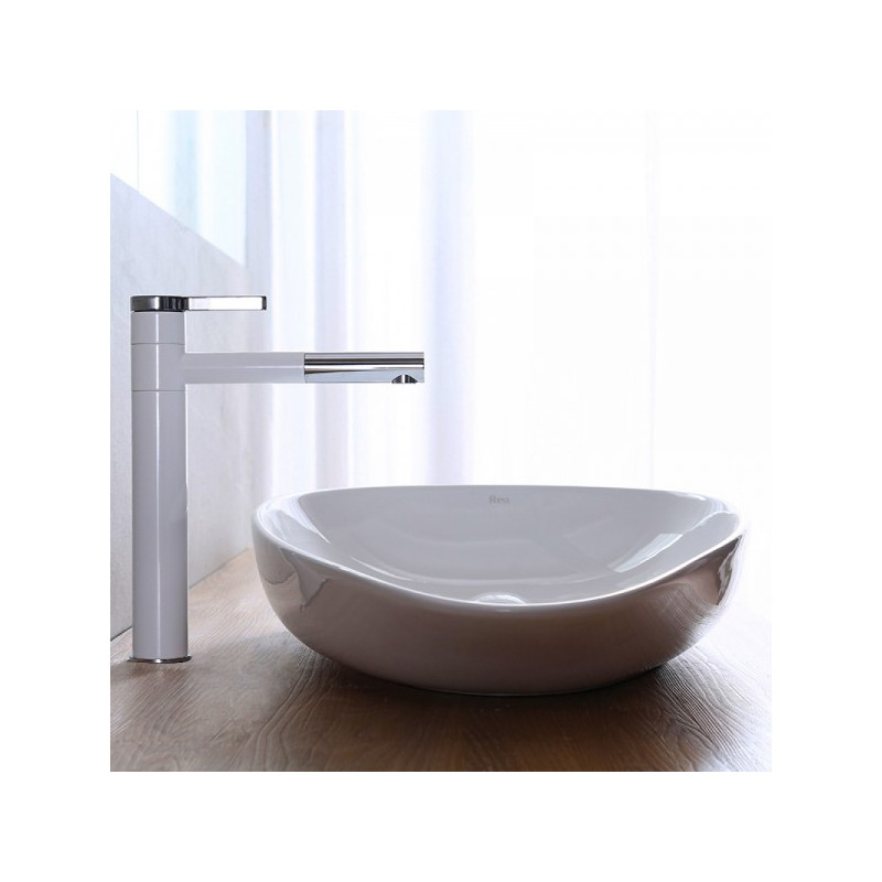 Умывальник Rea Greta 55 - вид сбоку