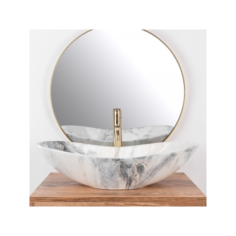 Умывальник Rea Royal Granit - вид спереди