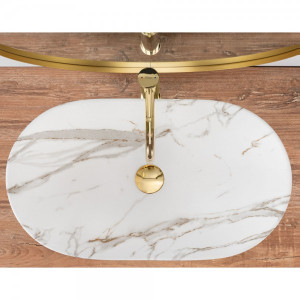 Умывальник Rea Royal Lava Matt - вид сверху