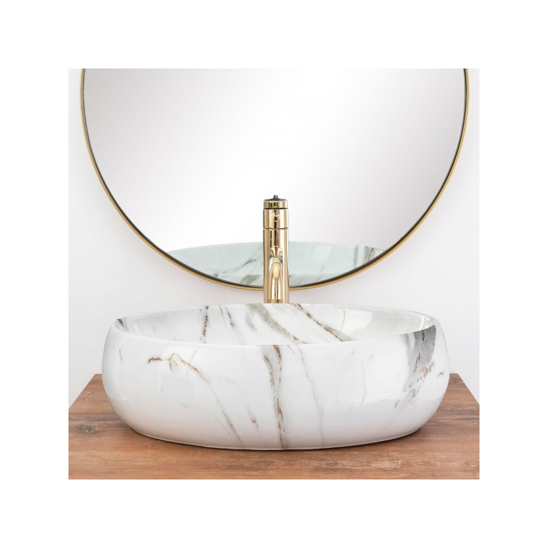 Умывальник Rea Linda Lava - вид спереди