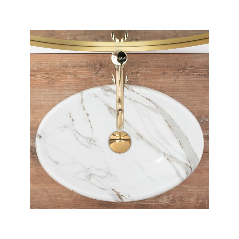 Умывальник Rea Linda Lava - вид сверху