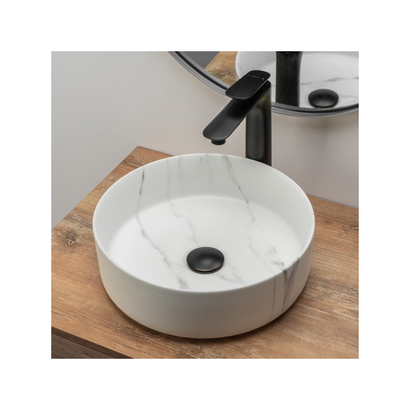 Умывальник Rea Sami Marble Matt - общий вид