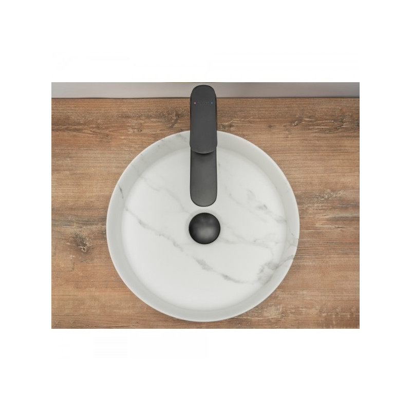 Умывальник Rea Sami Marble Matt - вид сверху