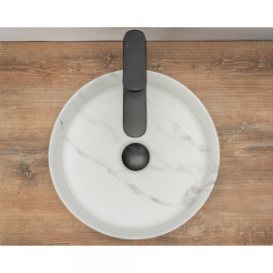 Умывальник Rea Sami Marble Matt - вид сверху