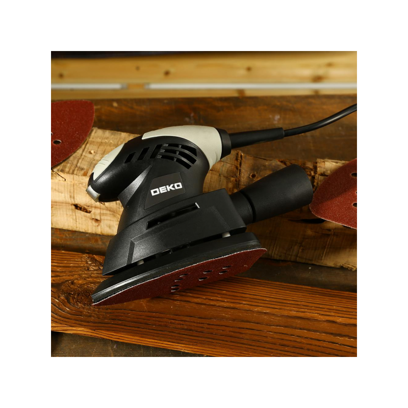 Дельташлифмашина Deko DKS200 063-4235 общий вид