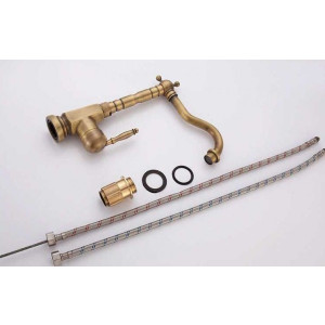 Смеситель Rea Bona Rea-B2150 золотой комплект