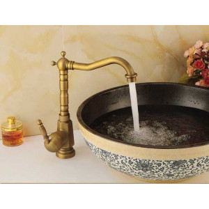 Смеситель Rea Bona Rea-B2150 золотой включен