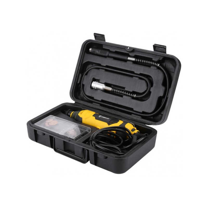 Гравер Deko DKRT200E Set 43 063-1411 кейс