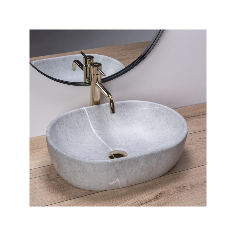 Умывальник Rea Lara Grey - общий вид