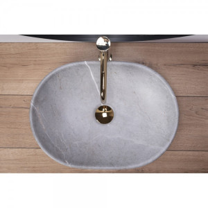 Умывальник Rea Lara Grey - вид сверху