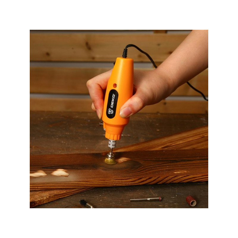 Набор граверов Deko  DKRT DKRT200 Set 237 063-1414 обработка материала