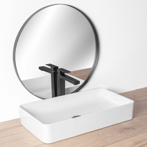 Смеситель Rea Fenix Rea-B7849 черный сбоку