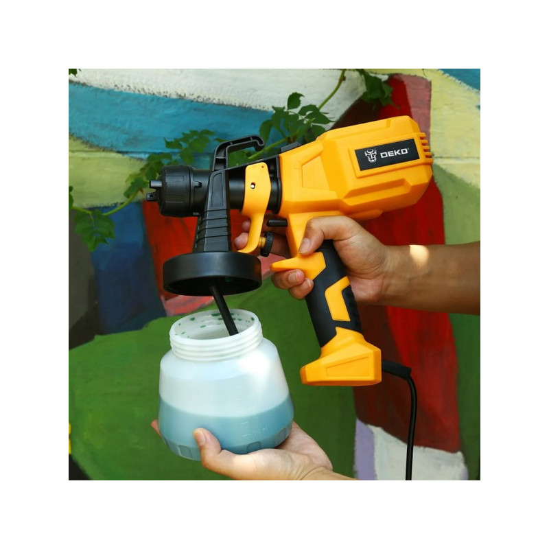 Краскопульт электрический Deko DKSG600 063-4291 общий вид