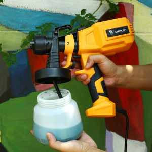 Краскопульт электрический Deko DKSG600 063-4291 общий вид