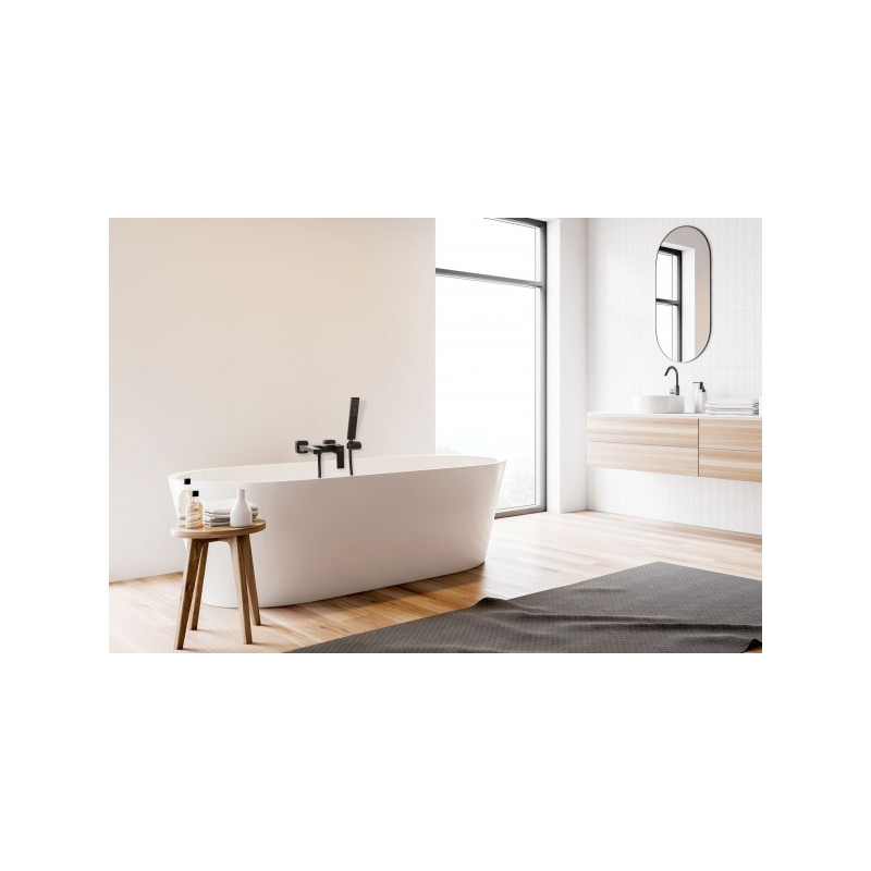 Смеситель Rea Fenix Rea-B3310 черный в интерьере