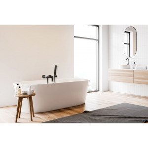 Смеситель Rea Fenix Rea-B3310 черный в интерьере