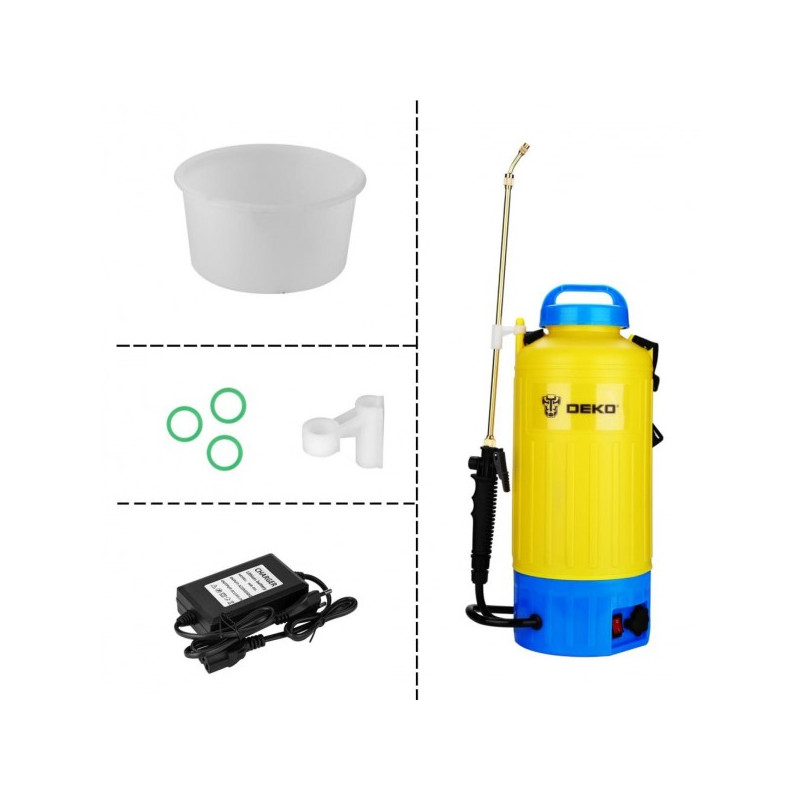 Аккумуляторный опрыскиватель Deko DKSP11 065-0950 комплект
