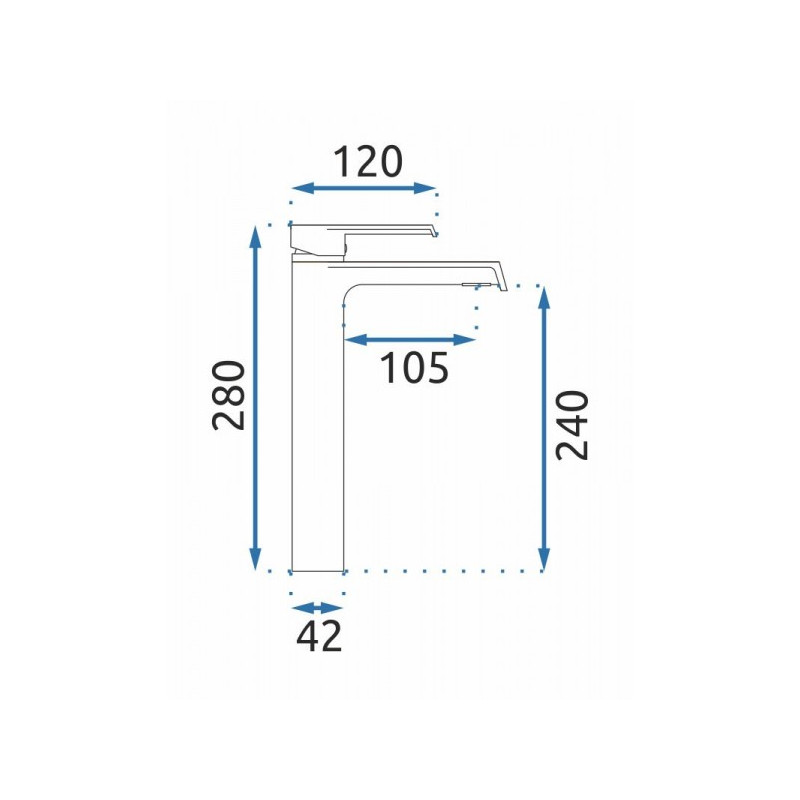 Смеситель Rea Hass Rea-B9966 черный схема