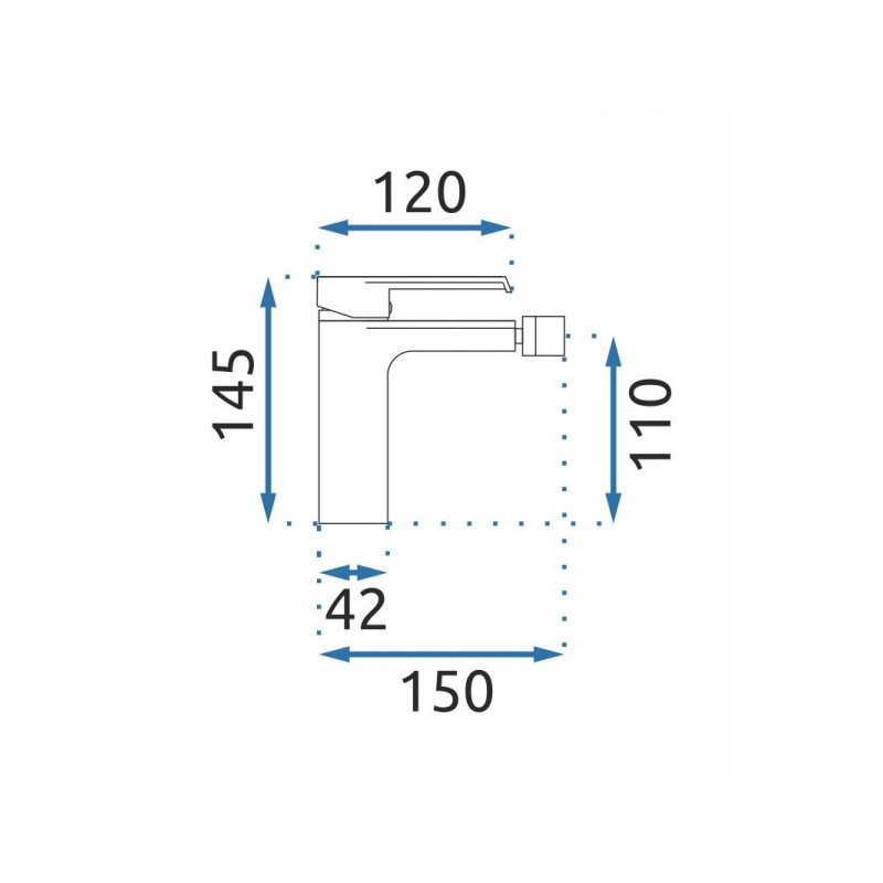 Смеситель Rea Hass Rea-B9965 черный схема