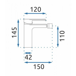 Смеситель Rea Hass Rea-B9965 черный схема