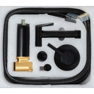 Смеситель Rea Loop Rea-B8978 черный комплект