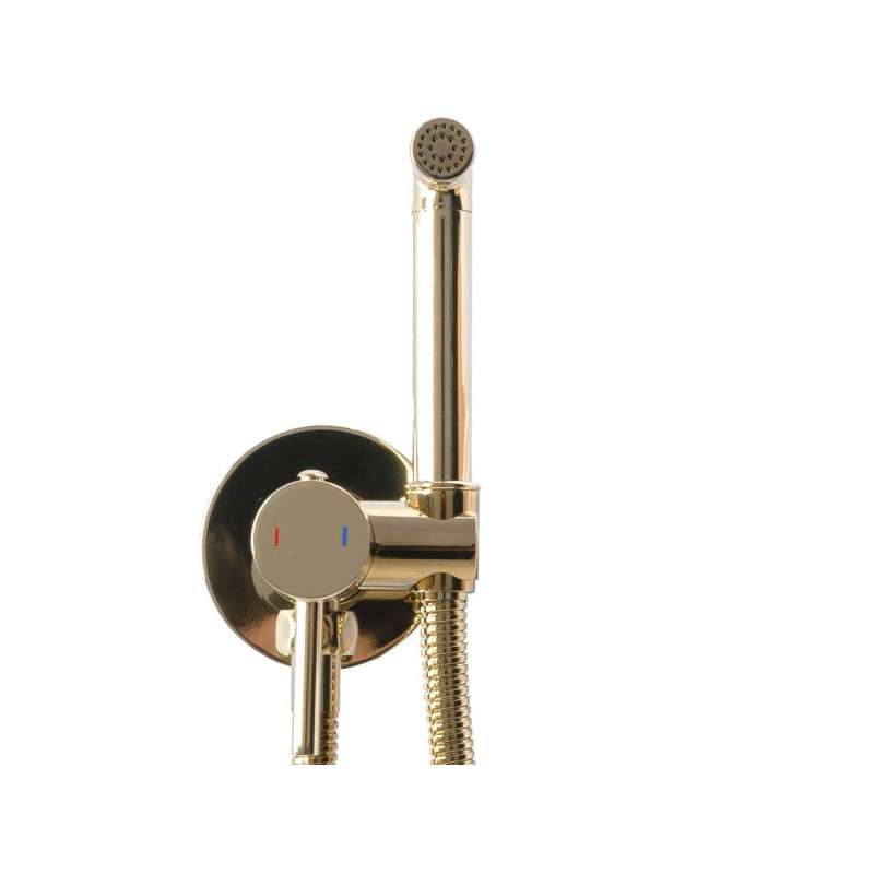 Смеситель Rea Loop Rea-B8979 золотой спереди