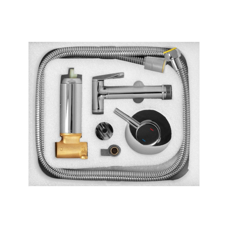 Смеситель Rea Loop Rea-B4106 хром комплект