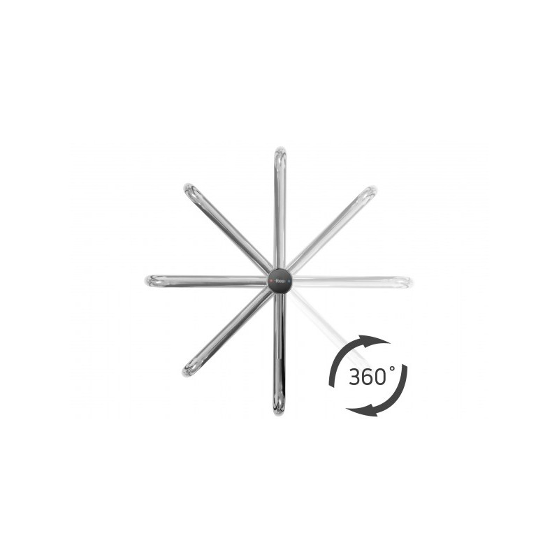 Смеситель Rea Lugano Rea-B5001 черный поворот