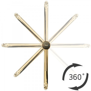 Смеситель Rea Lugano Rea-B5002 золотой поворот