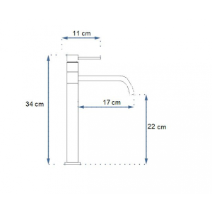 Смеситель Rea Lugano Rea-B5002 золотой размер