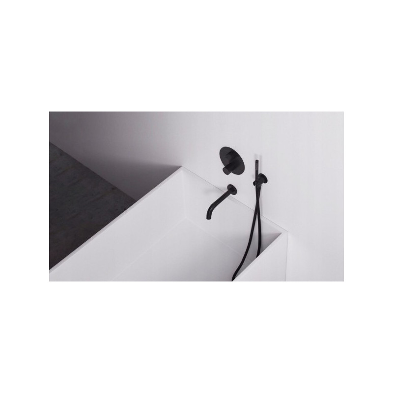 Смеситель Rea Lungo Rea-P6300 черный на стене