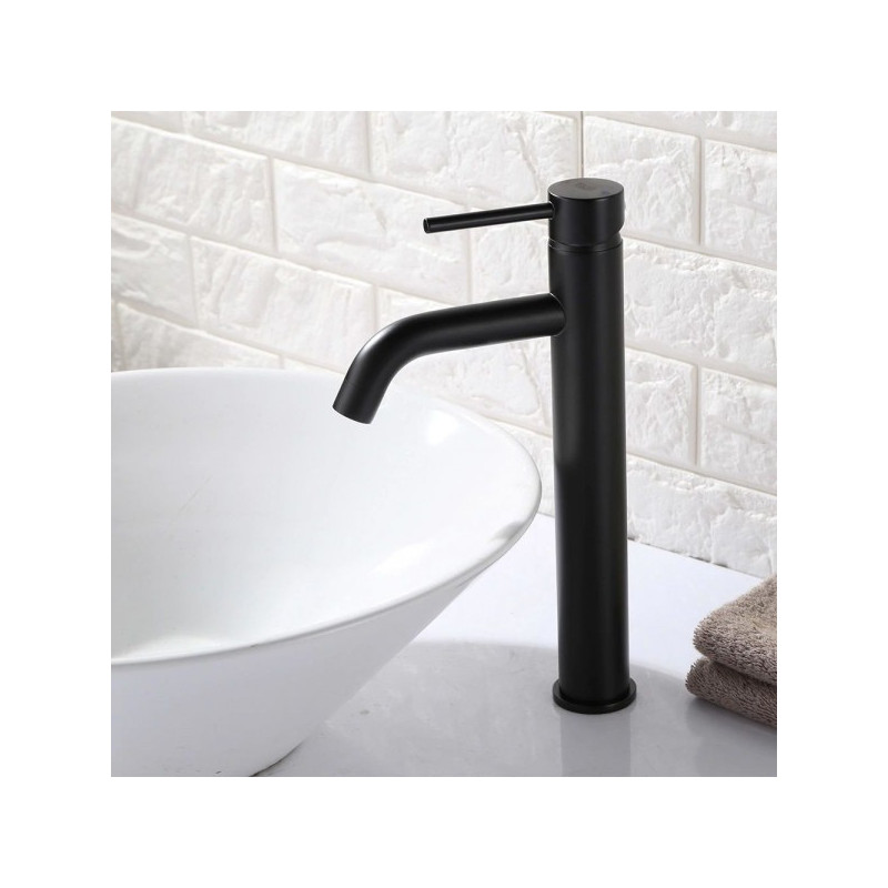 Смеситель Rea Lungo Rea-B4103 черный на столешнице