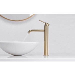 Смеситель Rea Lungo Rea-B9409 золотой излив