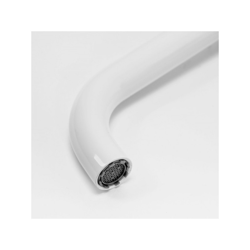 Смеситель Rea Lungo Rea-B4400 белый аэратор