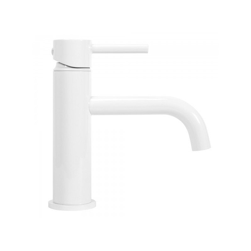 Смеситель Rea Lungo Rea-B4401 белый сбоку