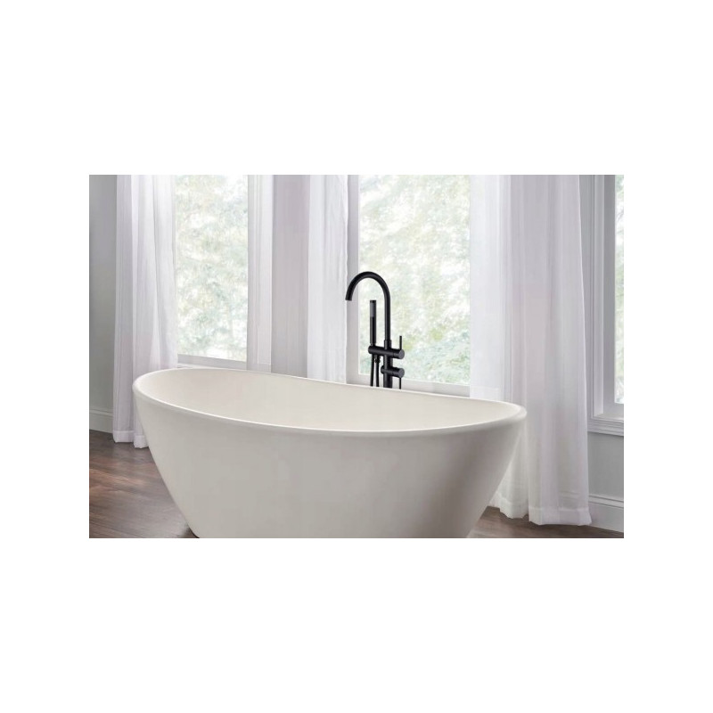 Смеситель Rea Ortis Rea-B0232 черный в комнате