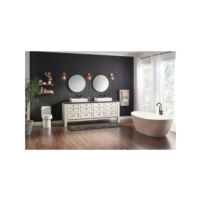 Смеситель Rea Ortis Rea-B0232 черный в интерьере