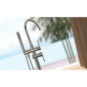 Смеситель Rea Ortis Rea-B1011 хром сбоку