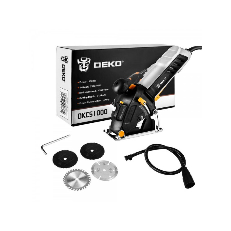 Циркулярная пила Deko DKCS1000 063-4201 комплект
